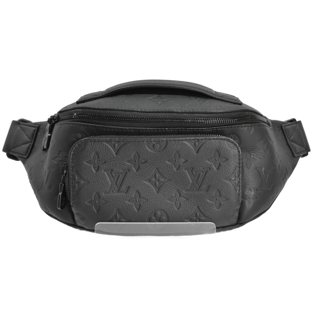 LOUIS VUITTON Discovery Bumbag Monogram Shadow Noir Black Waist Bag Body Belt
